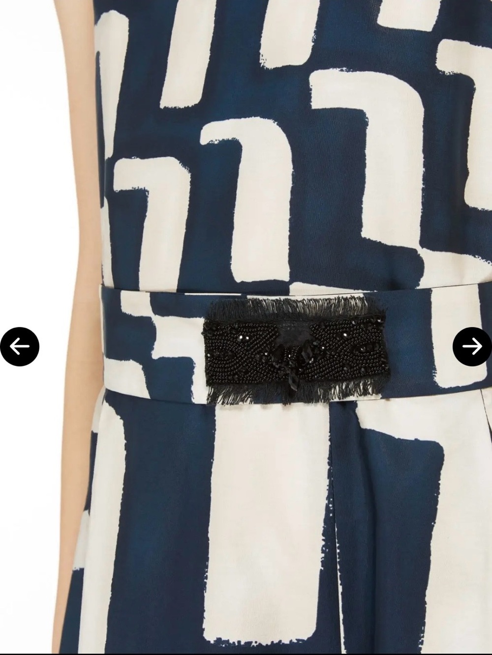Max Mara-'S Max Mara printed cotton poplin midi dress 6 - Picture 7 of 15